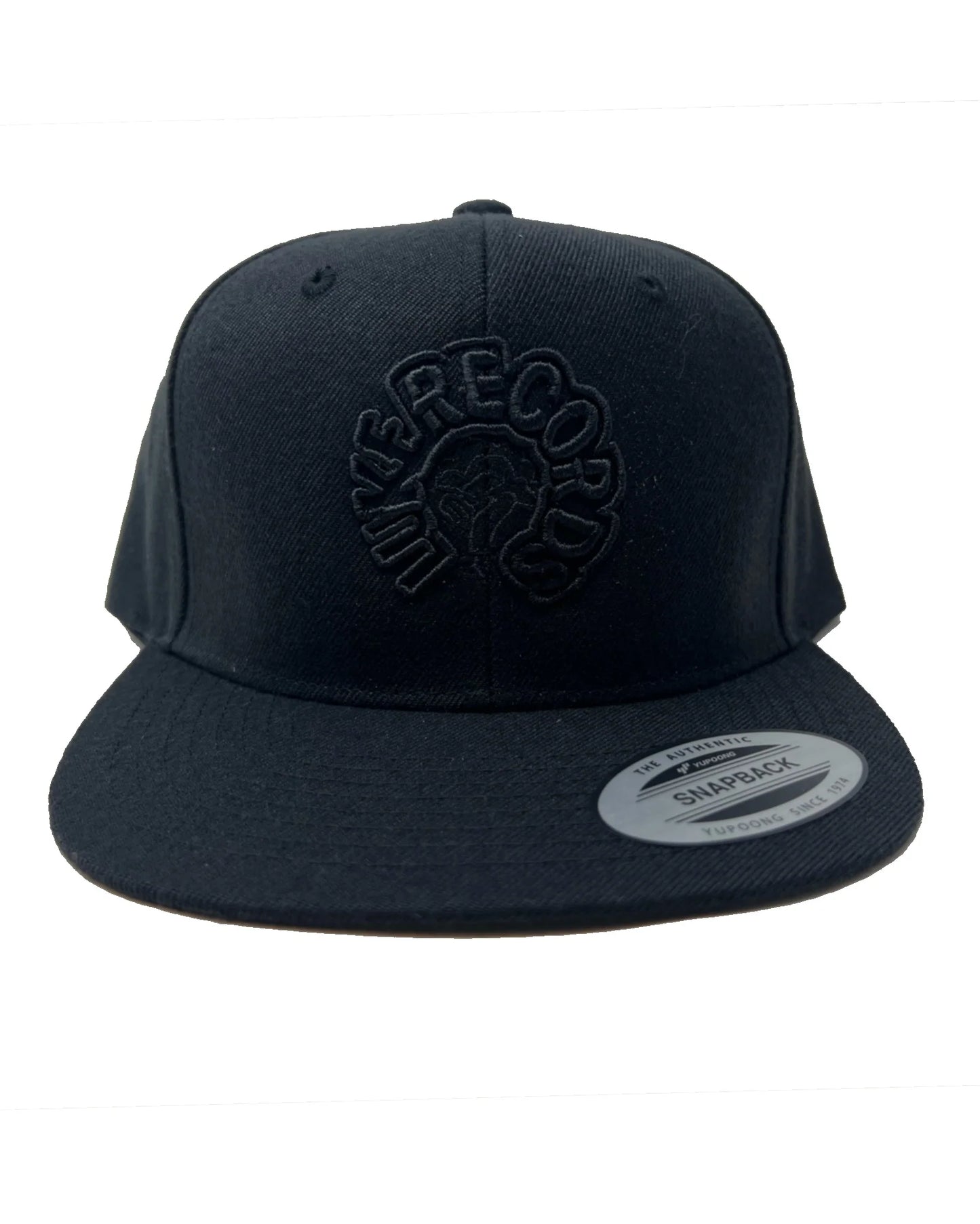 Luke Records OG Snap Back Black on Black