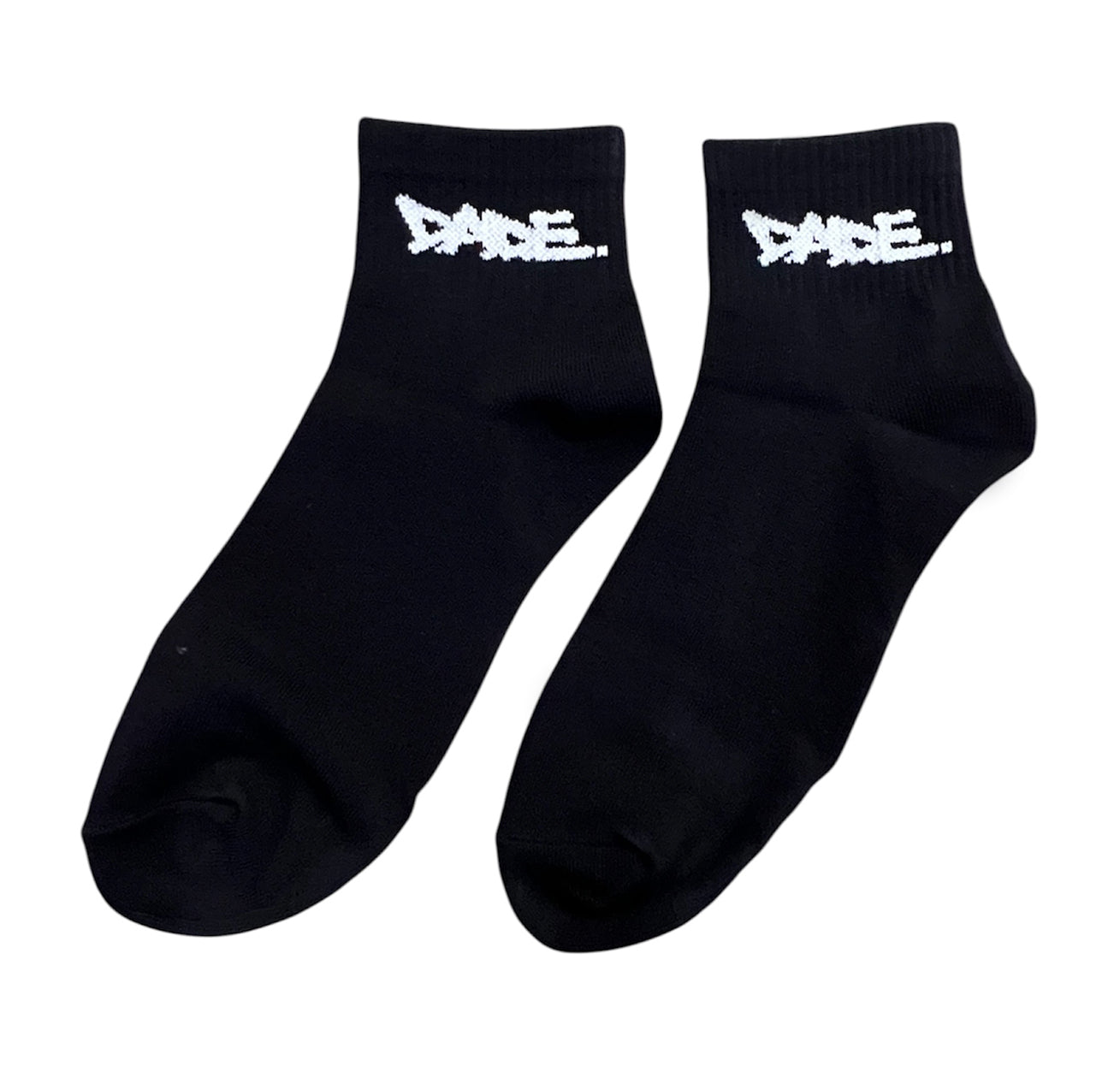 OG LOGO Jacquard Ancle Black socks