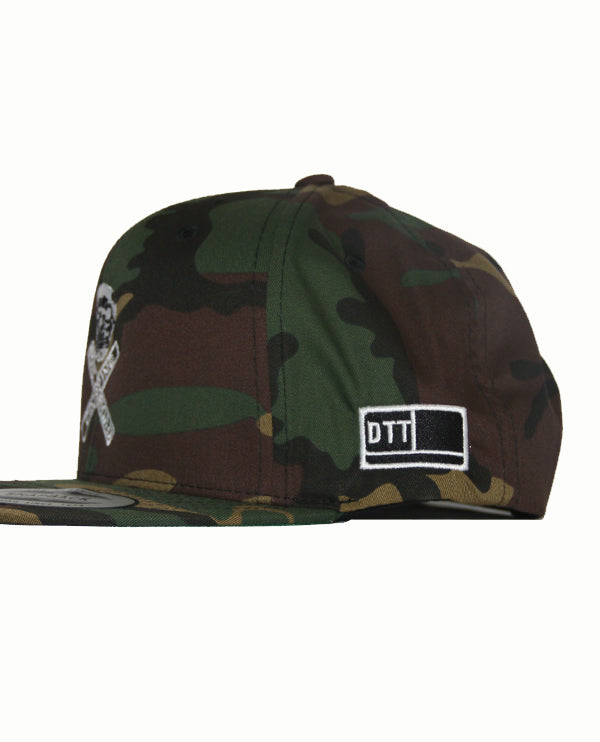 Skull Crossing Snap Back