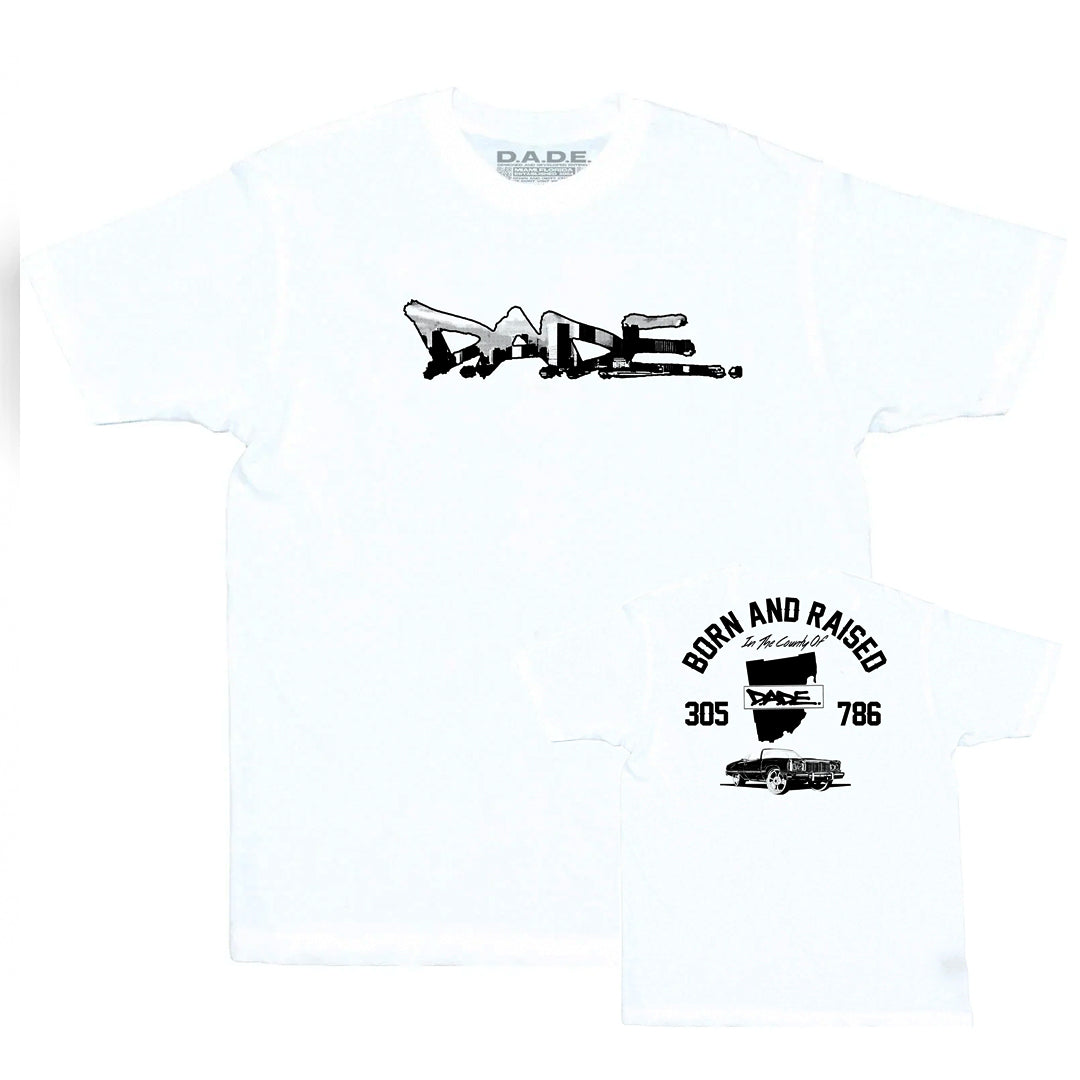 Born And Raised OG Dade Logo Tee