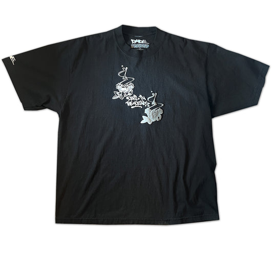 D.A.D.E. x CHEAK Black tee