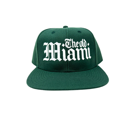 The Old Miami Green Snap back