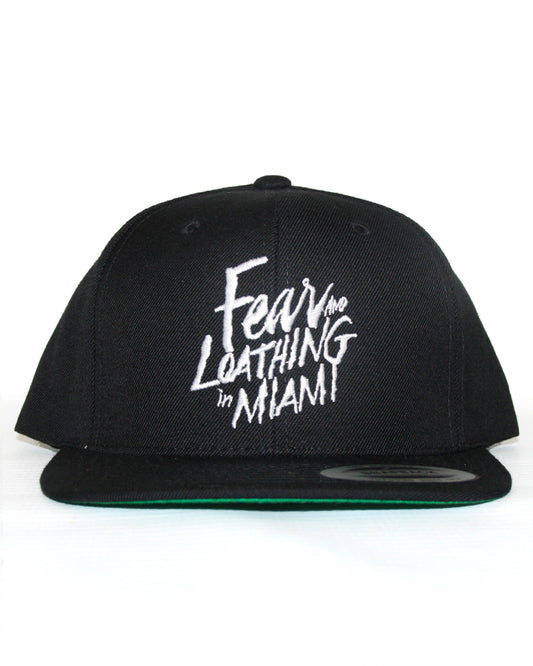 Fear & Loathing Black Snap Back